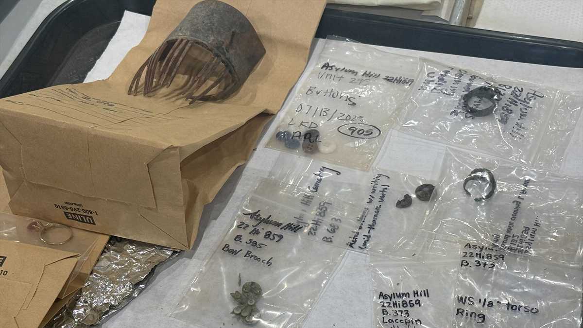 Archaeologists uncover graves and artifacts at former Mississippi asylum
