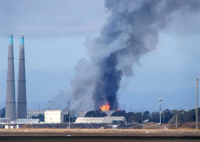 Moss Landing battery storage fire