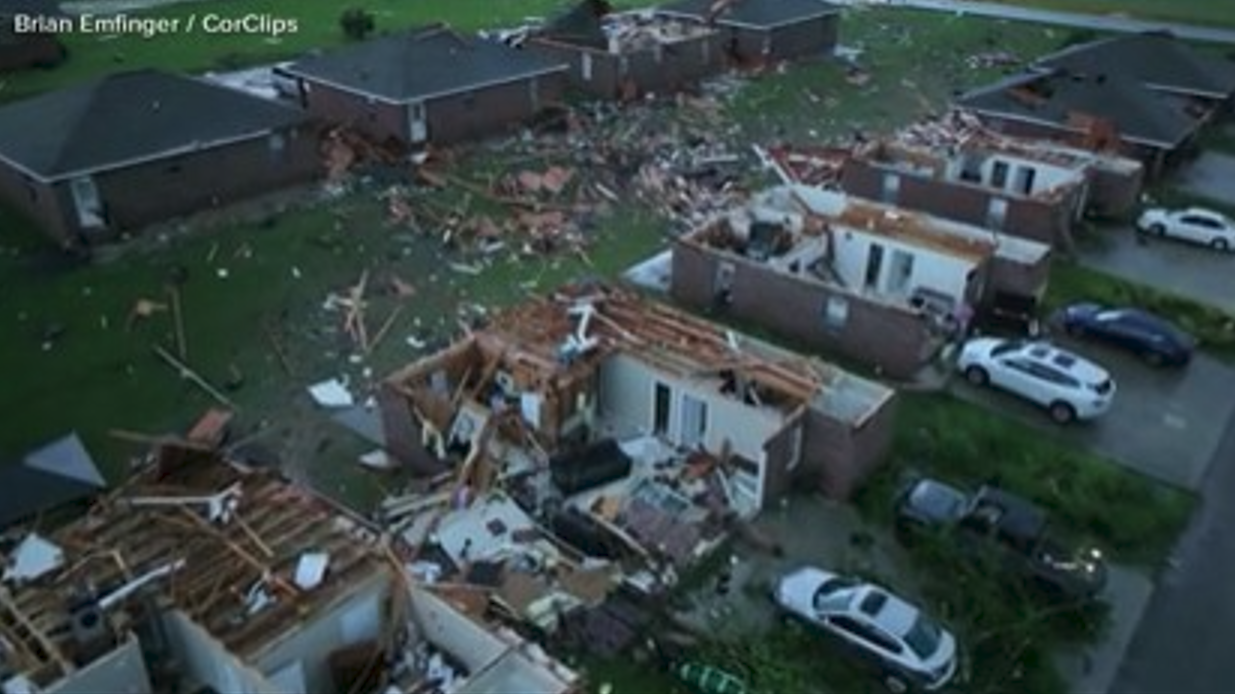 LIVE UPDATES: Injuries, damage reported after tornado emergency sweeps Mississippi