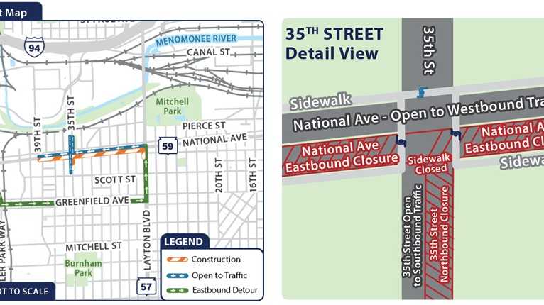 Date for 35th Street construction in Milwaukee changed