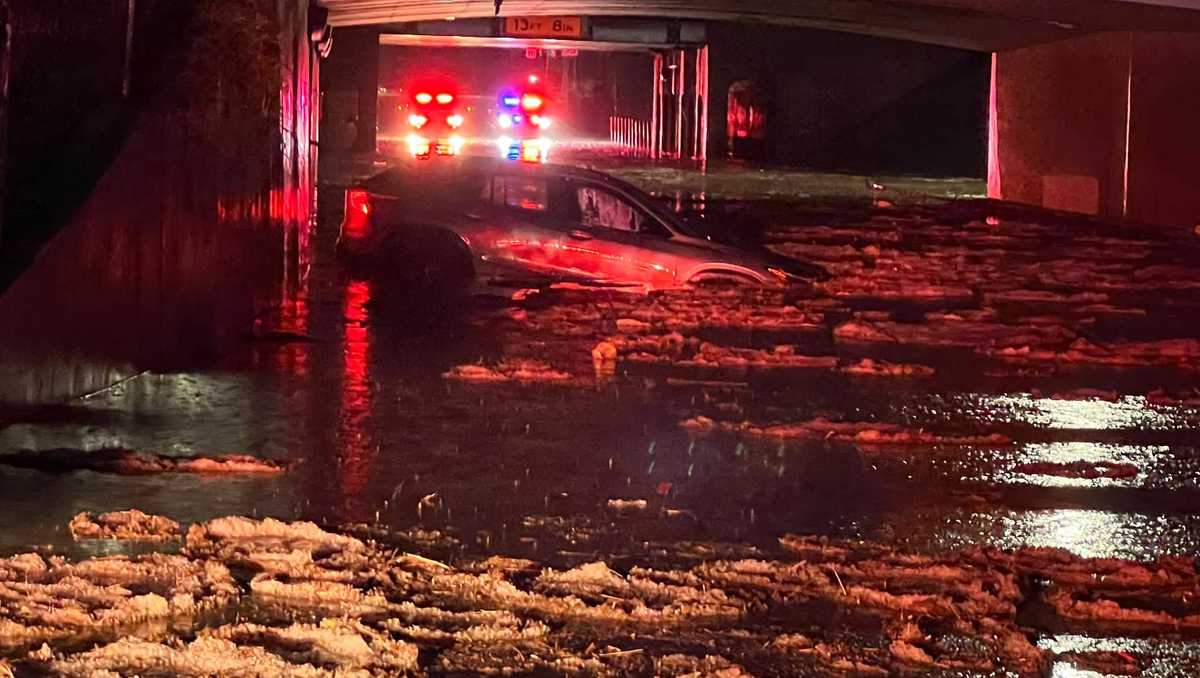 One rescued from flooded car in Lordsburg after 5 to 6 feet of water swamped highway underpass