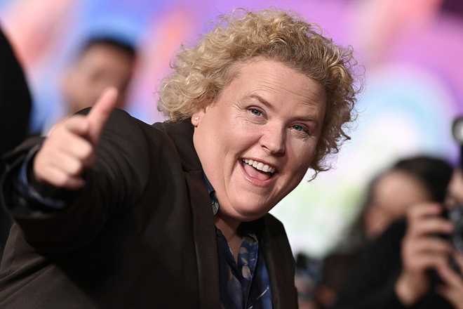 LOS ANGELES, CALIFORNIA - NOVEMBER 13: Fortune Feimster attends the Premiere of Walt Disney Studios&amp;apos; &amp;quot;Zootopia 2&amp;quot; at El Capitan Theatre on November 13, 2025 in Los Angeles, California. (Photo by Axelle/Bauer-Griffin/FilmMagic)
