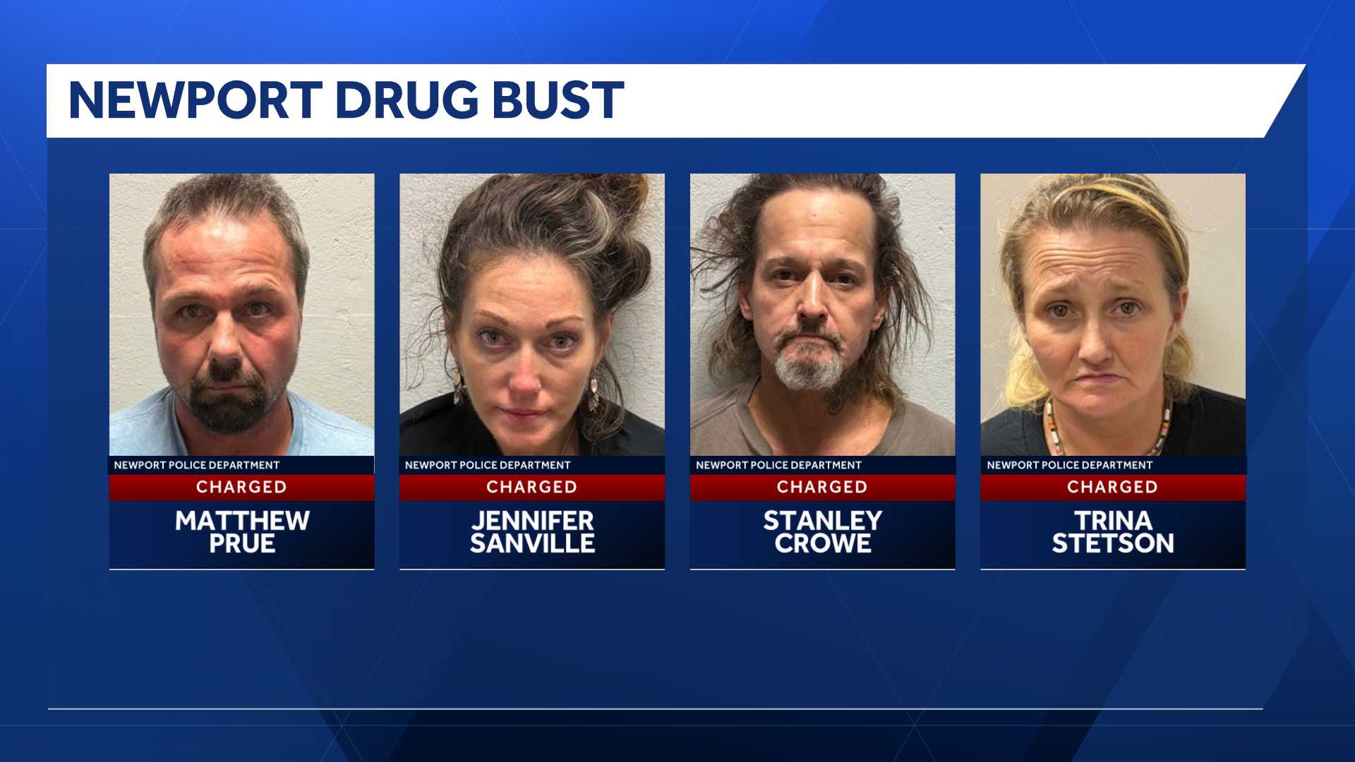 Four charged following northern Vermont drug bust
