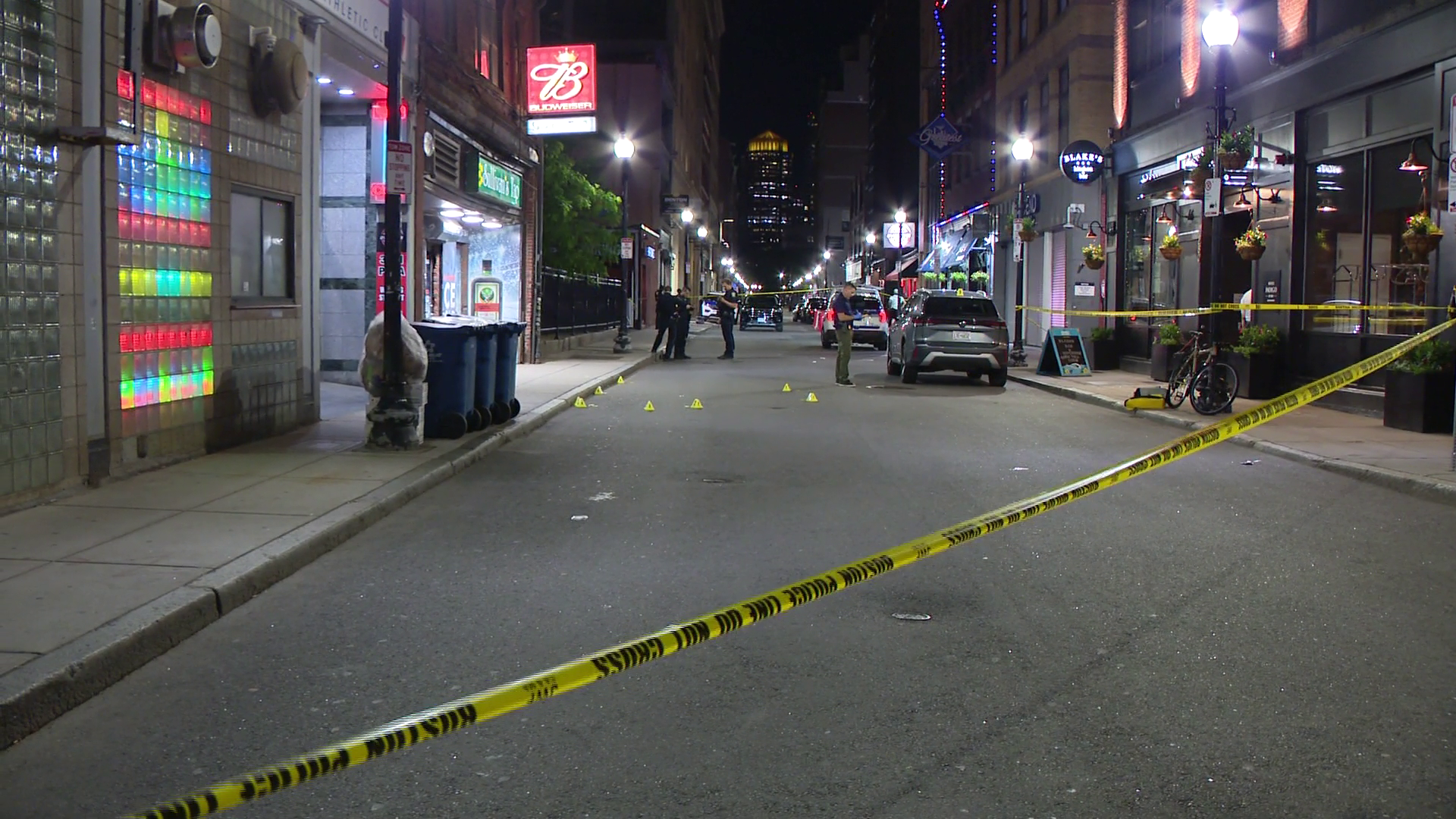 Shots fired near Boston's TD Garden; Hotel door, SUV damaged