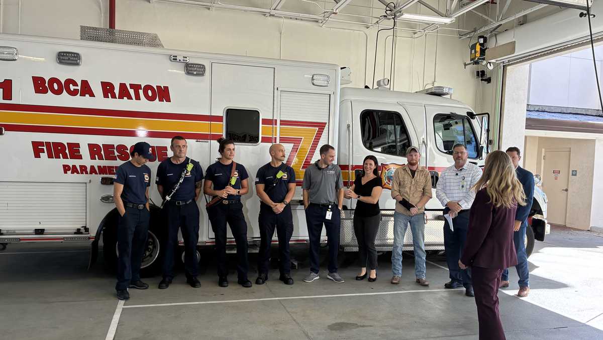 'Oh, they're awesome': Boca Raton paramedics use whole blood to save motorcycle crash victim