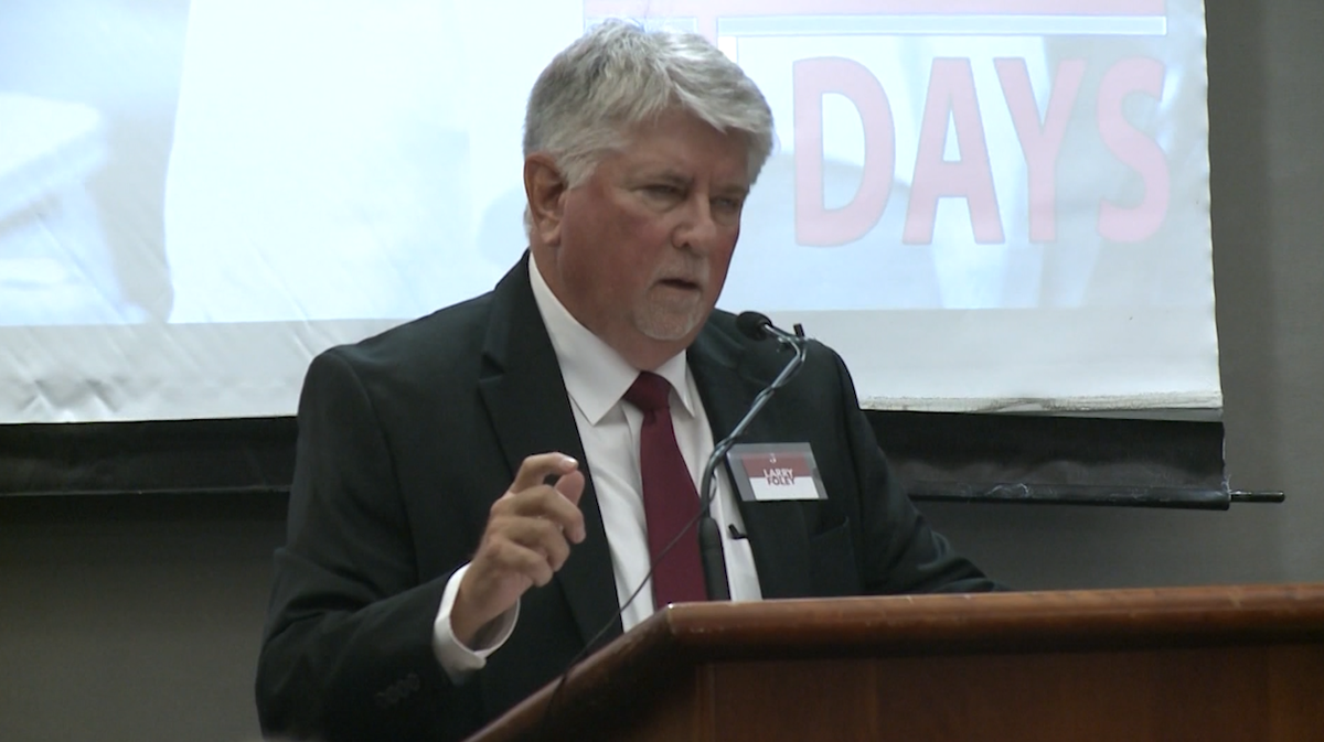 University of Arkansas names UATV studio after retiring professor