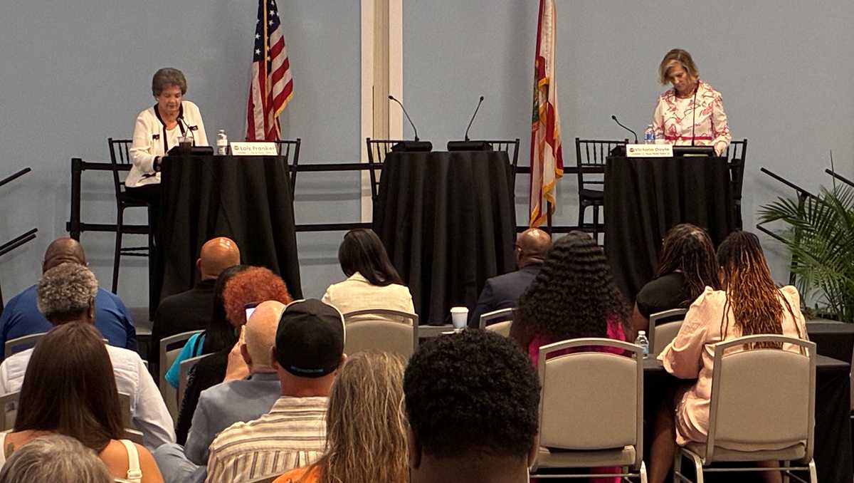 Lois Frankel and Victoria Doyle debate for Florida’s District 23 seat