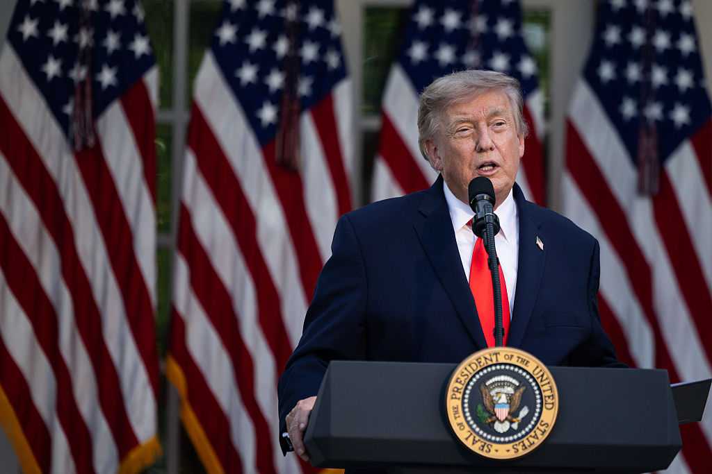 Trump blames Iran for drone strike on cargo ship in Strait of Hormuz