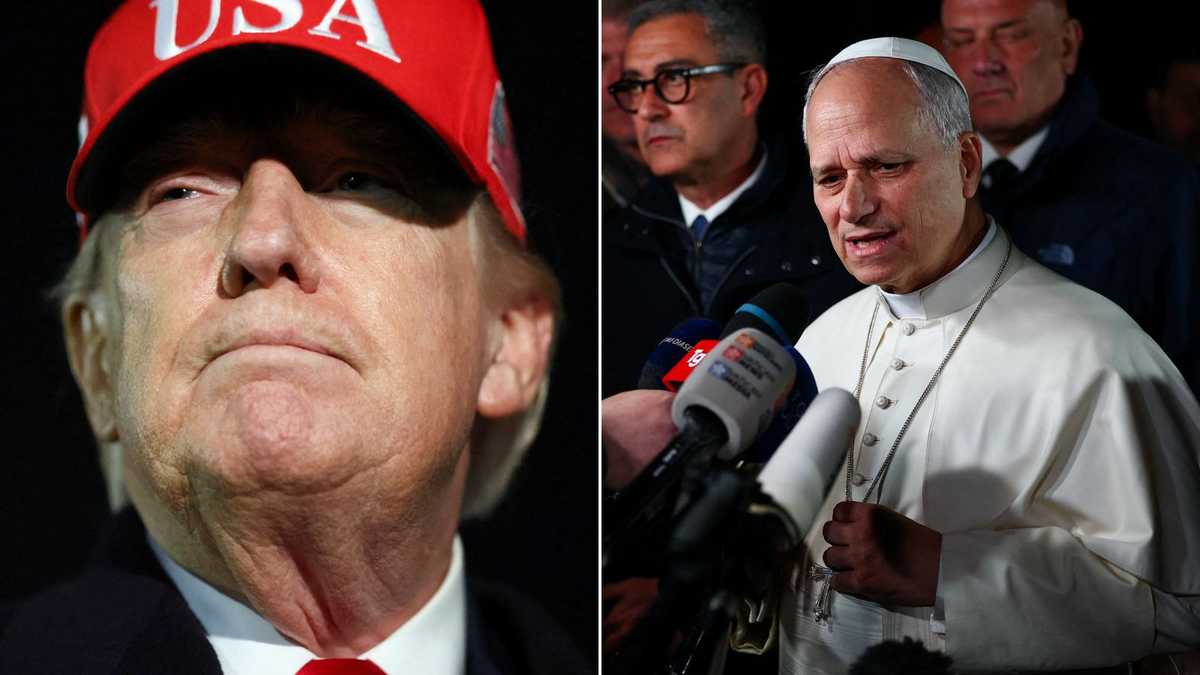 Trump deletes social media post depicting him as Jesus amid tension with pope