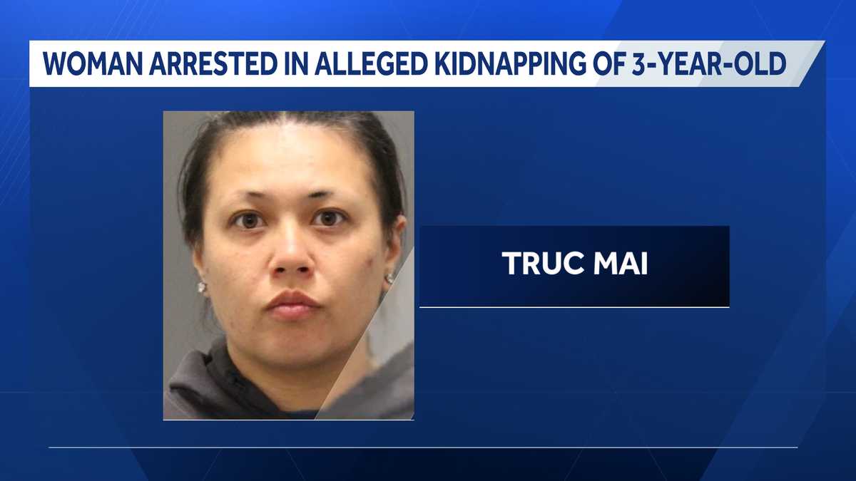 Burlington police arrest Colchester woman accused of taking 3-year-old child