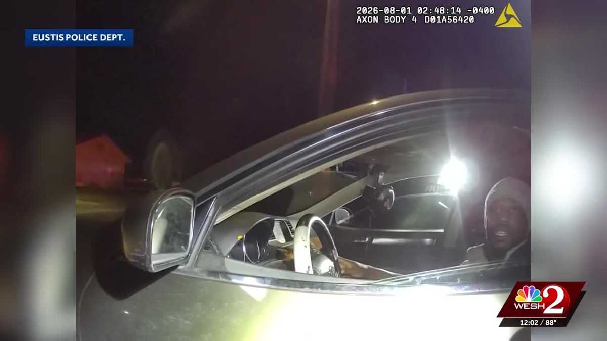 Officer found lying motionless on Eustis road after being dragged by suspect's vehicle