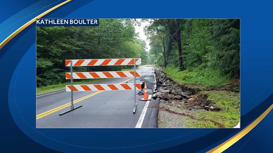 Flash flooding in parts of New Hampshire closes roads - WMUR