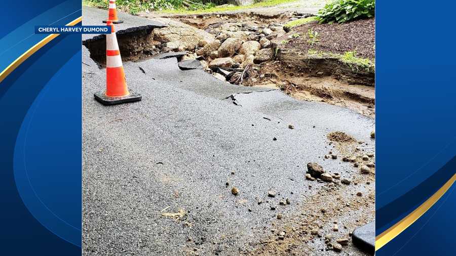 Flash flooding in parts of New Hampshire closes roads - WMUR