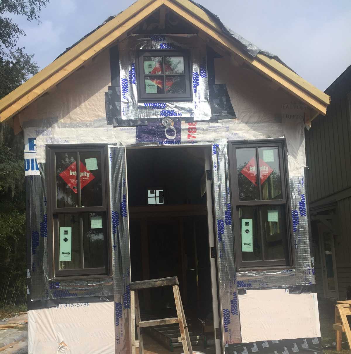 Bluffton tinyhome nears completion