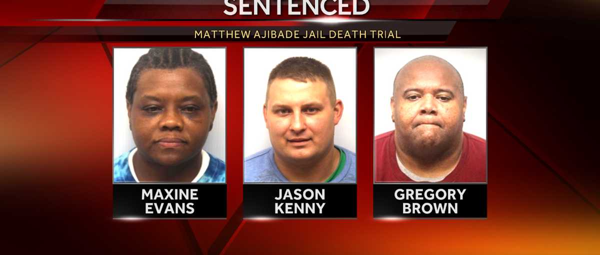 Three sentenced in Chatham Co. Jail death trial