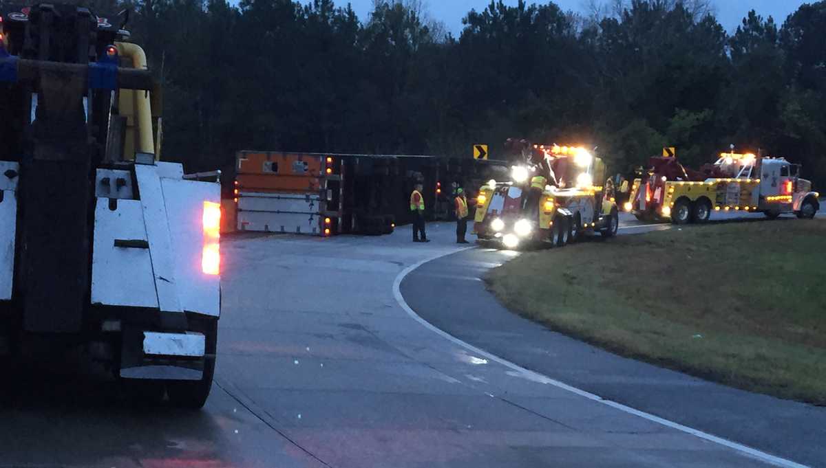 Exit ramp closed for three hours