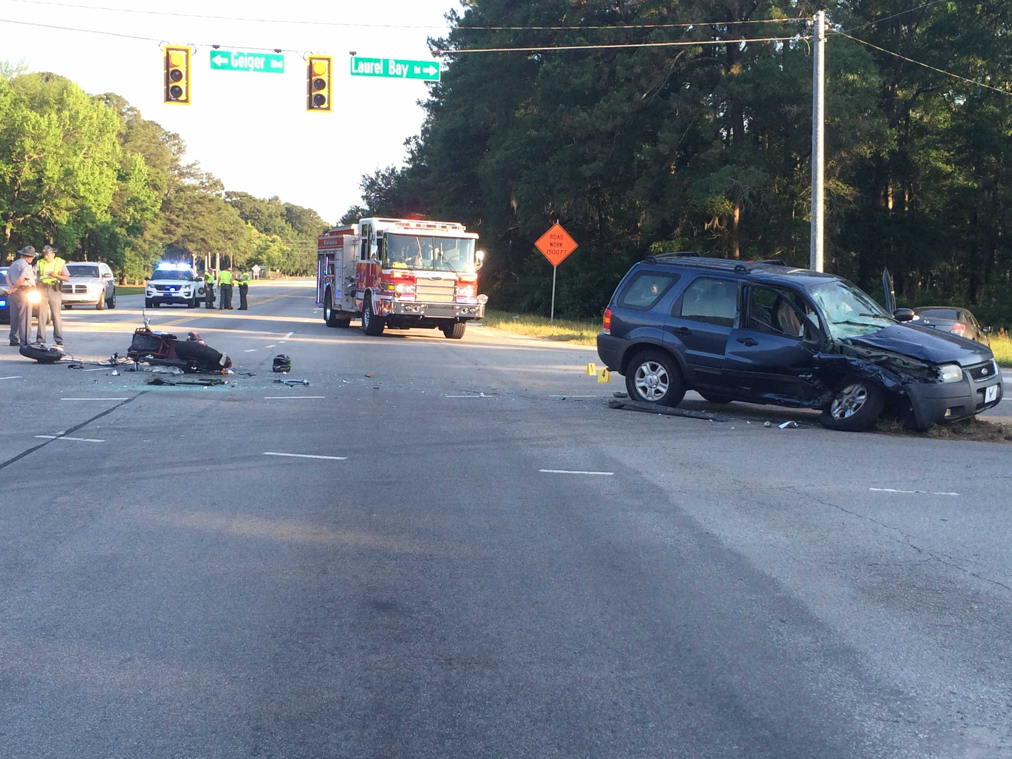 Beaufort man identified as motorcyclist killed in Trask Parkway