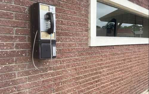 A quarter still gets you a call at this working Arkansas payphone