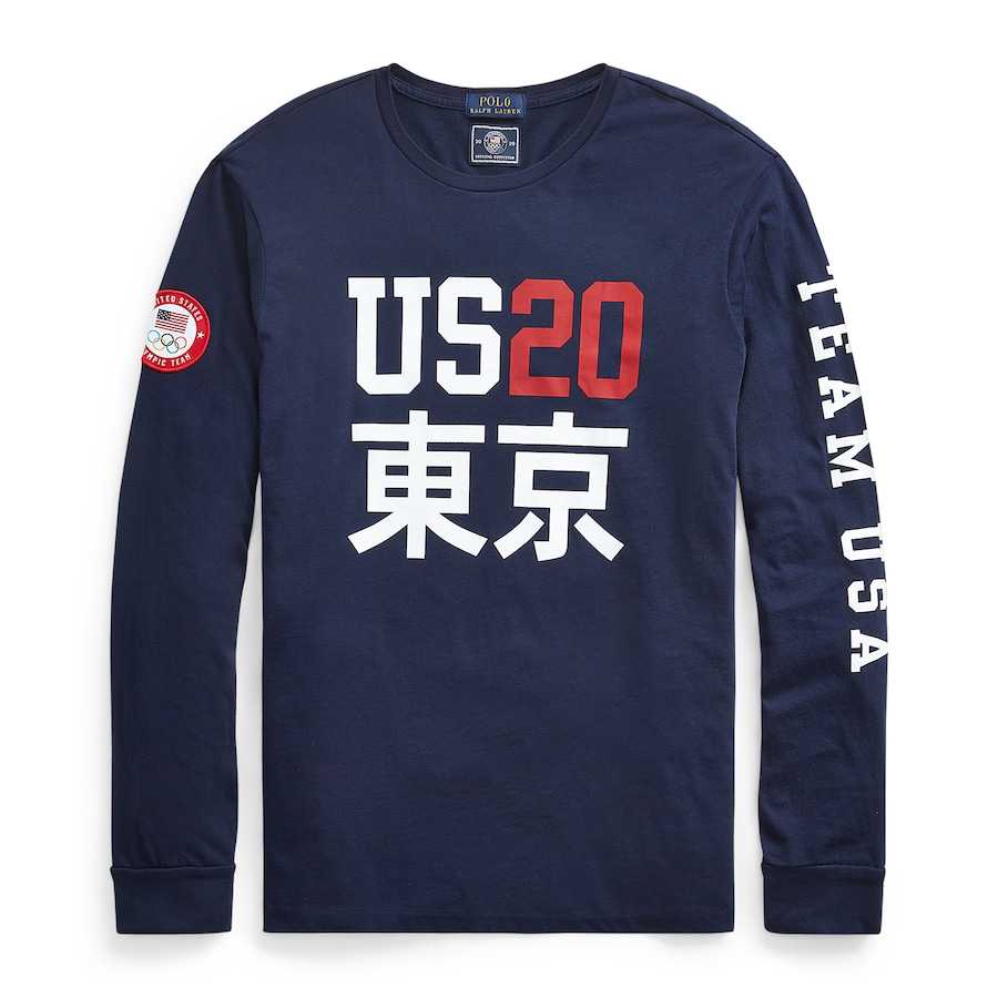 POLO新品2020 東京オリンピックUSA TEAM米国アメリカTシャツXXLTシャツ/カットソー(半袖/袖なし)