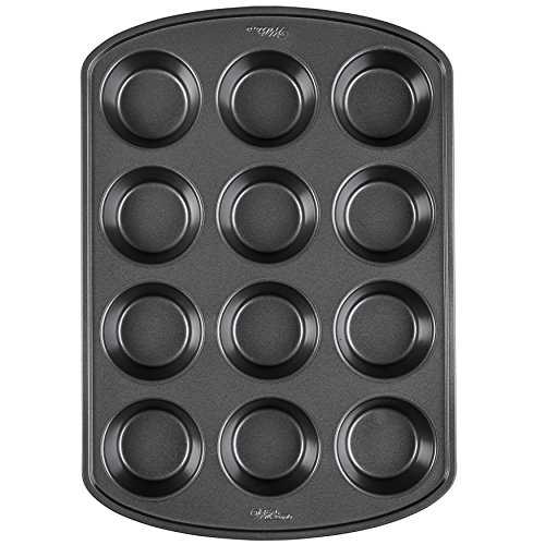 Wilton perfect premium premium non -sticks muffin muffin muffin muffin and cupcake stove, 12 cup, steel Wilton perfect premium premium non -sticks muffin muffin muffin muffin and cupcake stove, 12 cup, steel