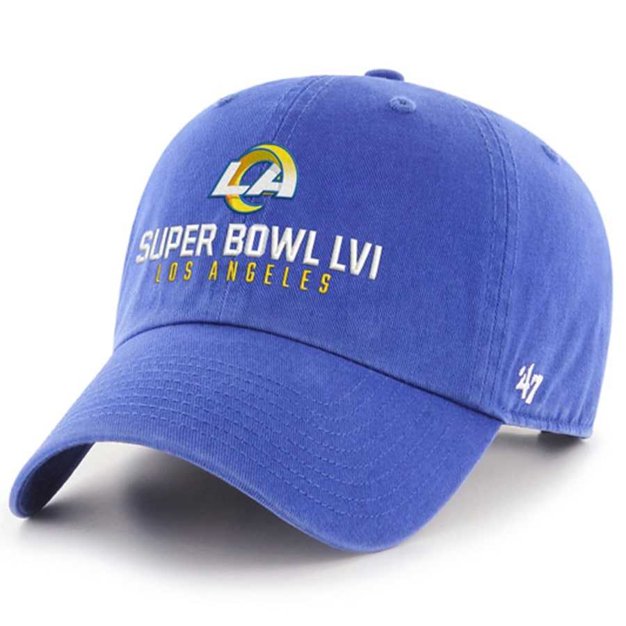 Los Angeles Rams New Era Super Bowl LVI Bound 39THIRTY Flex Hat