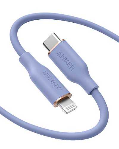 Anker PowerLine III Flow, USB C to Lightning Cable for iPhone