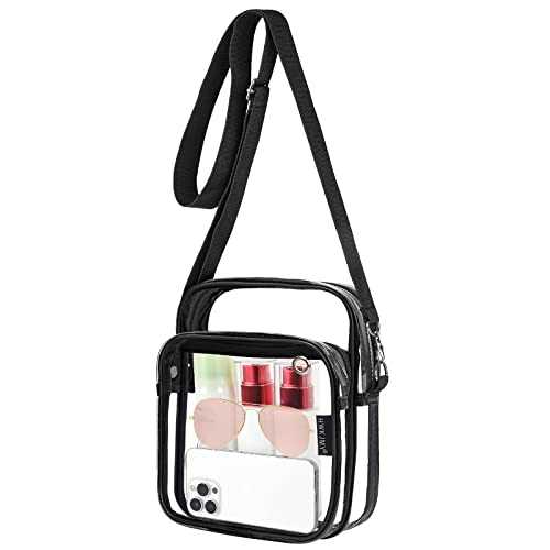 Take Me Out to the Ball Game Clear Crossbody Stadium Bag