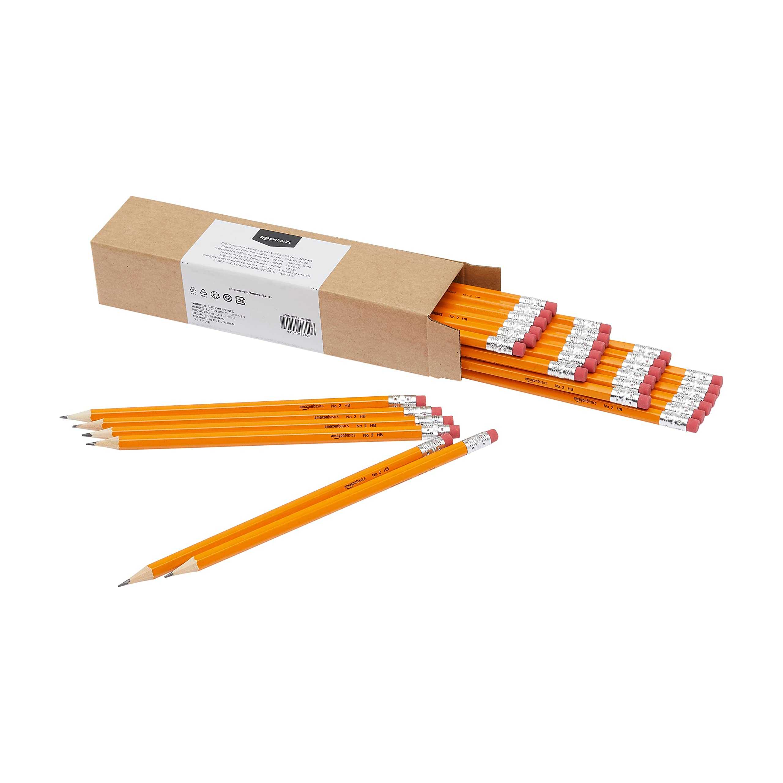 Amazon Basics Pre-Sharpened #2 Pencils