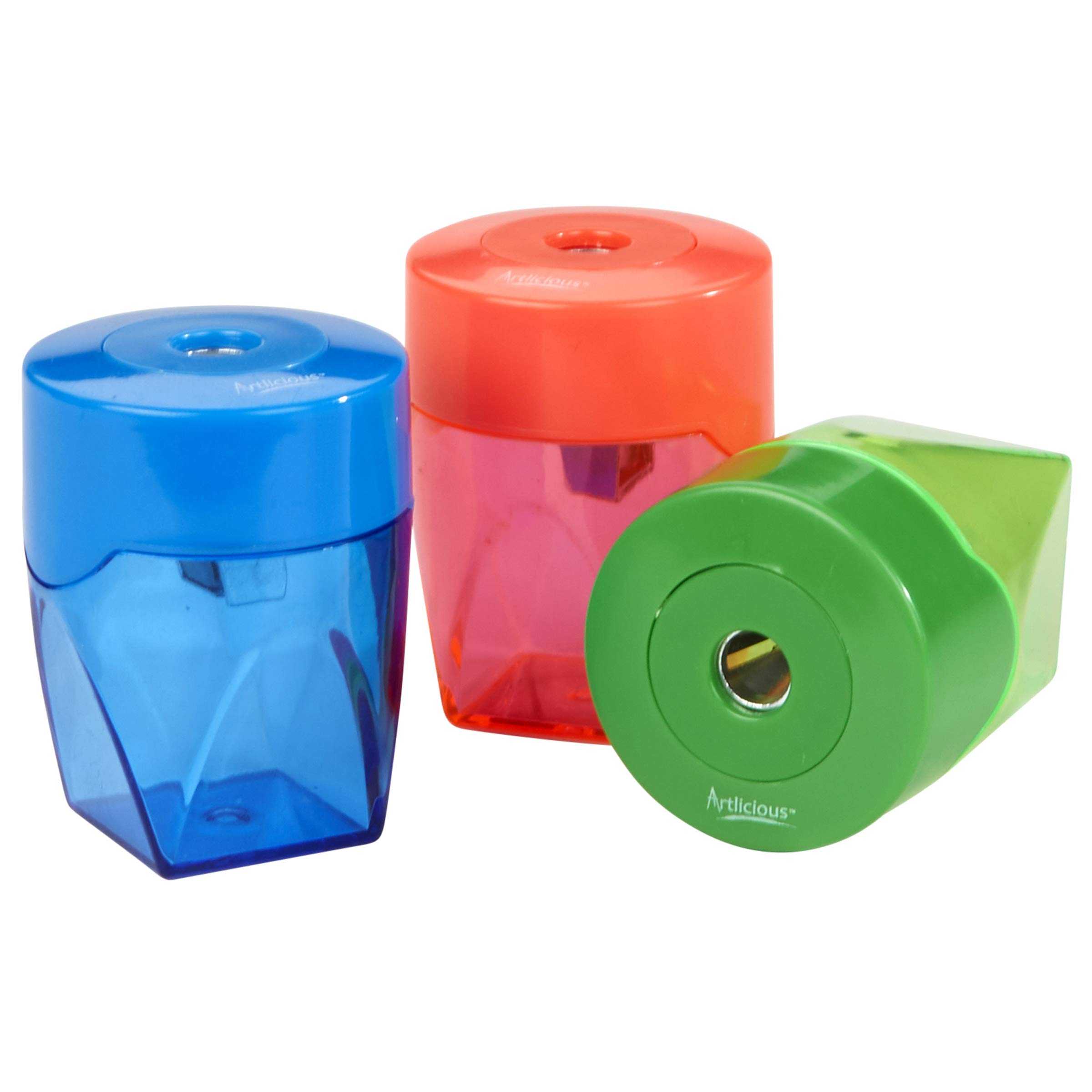 Sorillo Brands Pencil Sharpener, Three-Pack