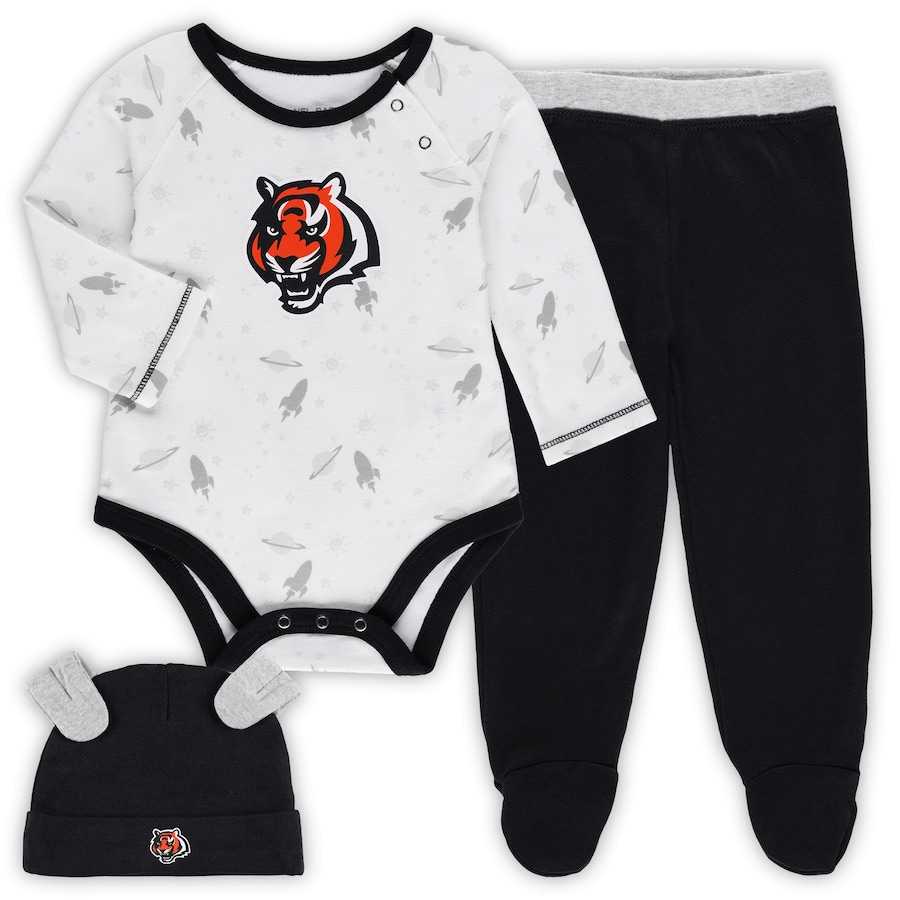 Bengals Baby Bell Set / Bengals Football Pants / Bengals Bodysuit /  Cincinnati Bengals Baby Outfit 