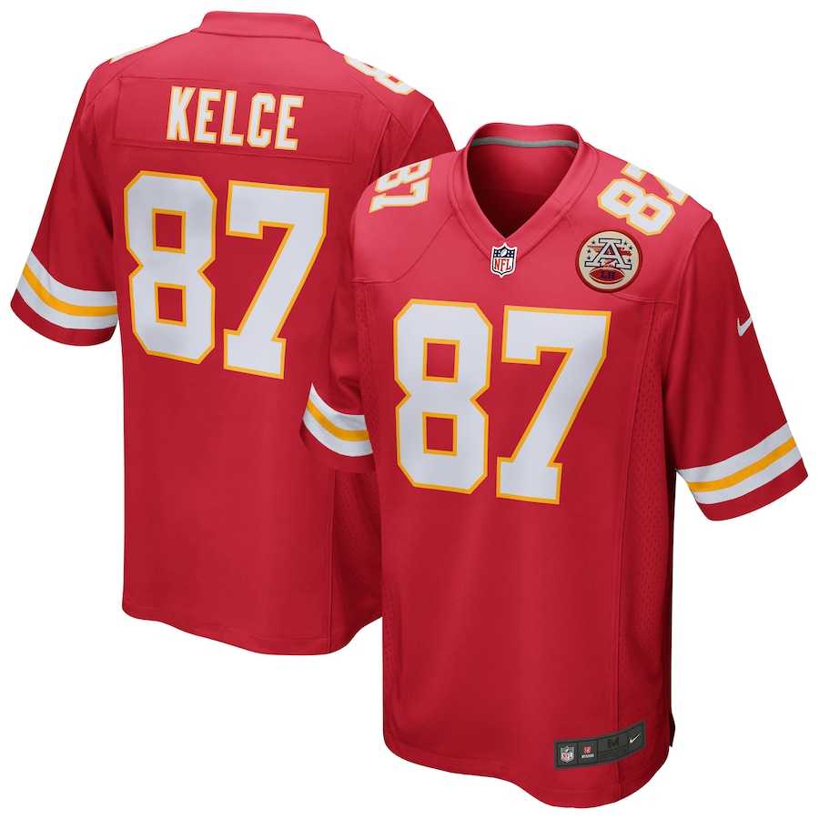 Men's Nike Kansas City Chiefs Travis Kelce Jersey