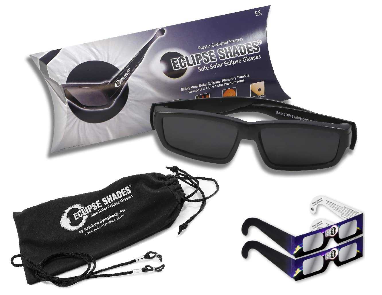 America Paper Optics Solar Snap Kit (Includes Solar Filters, Glasses