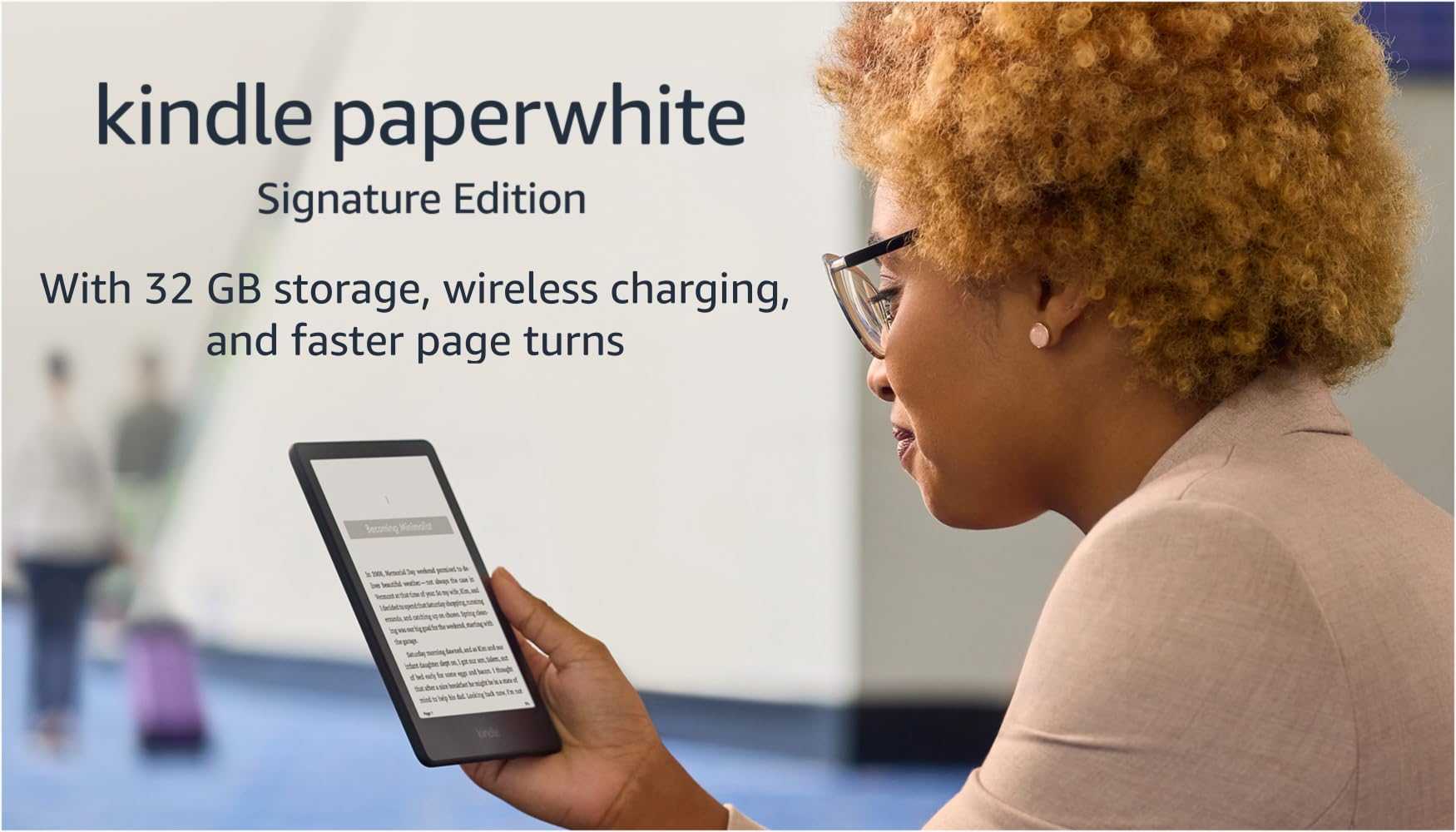 Kindle Paperwhite Signature Edition | 32 GB with a 6.8 display, wireless  charging and auto-adjusting front light | Without ads | Agave Green