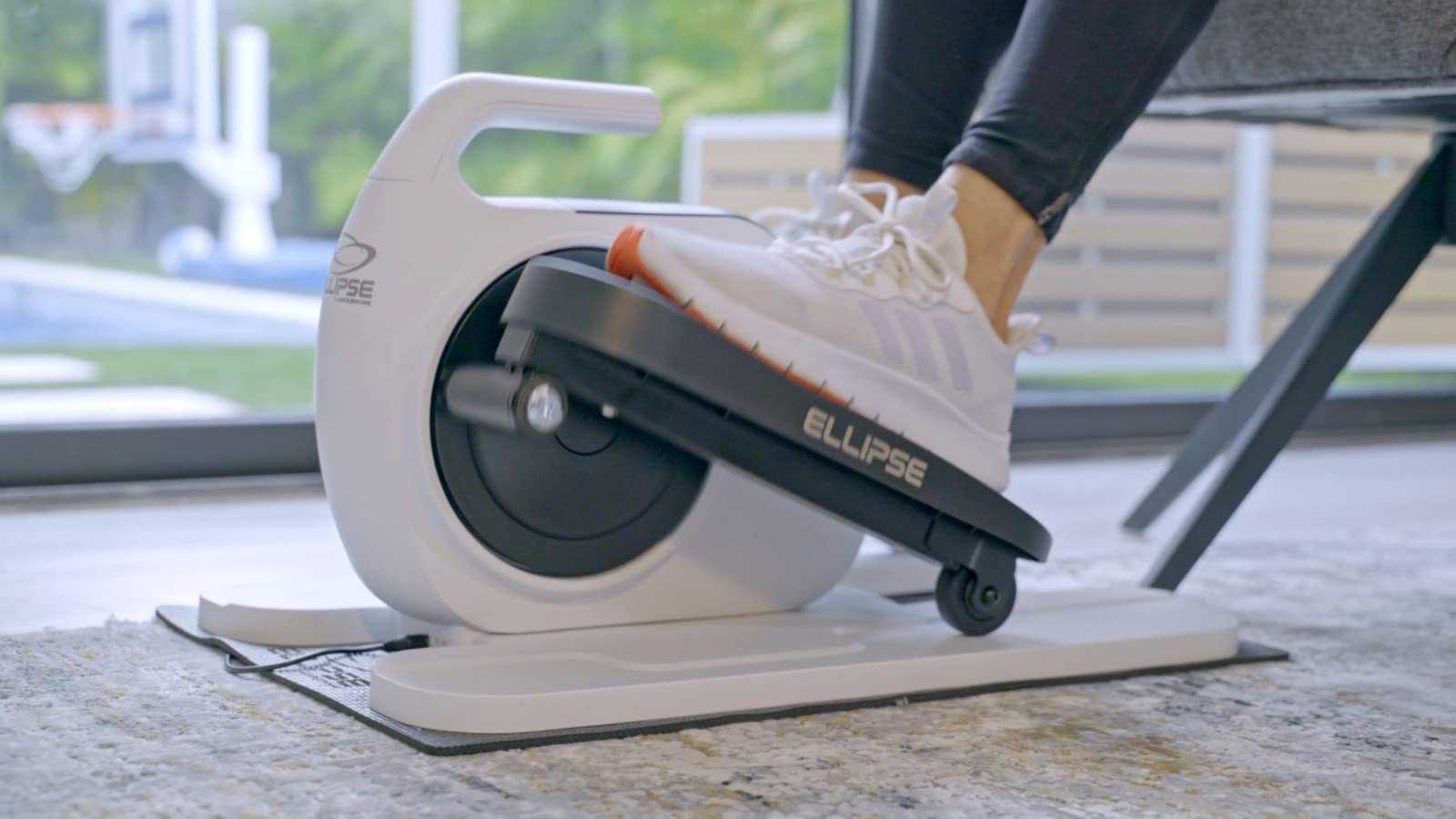Exercise while you work with this under-desk elliptical for 33% off