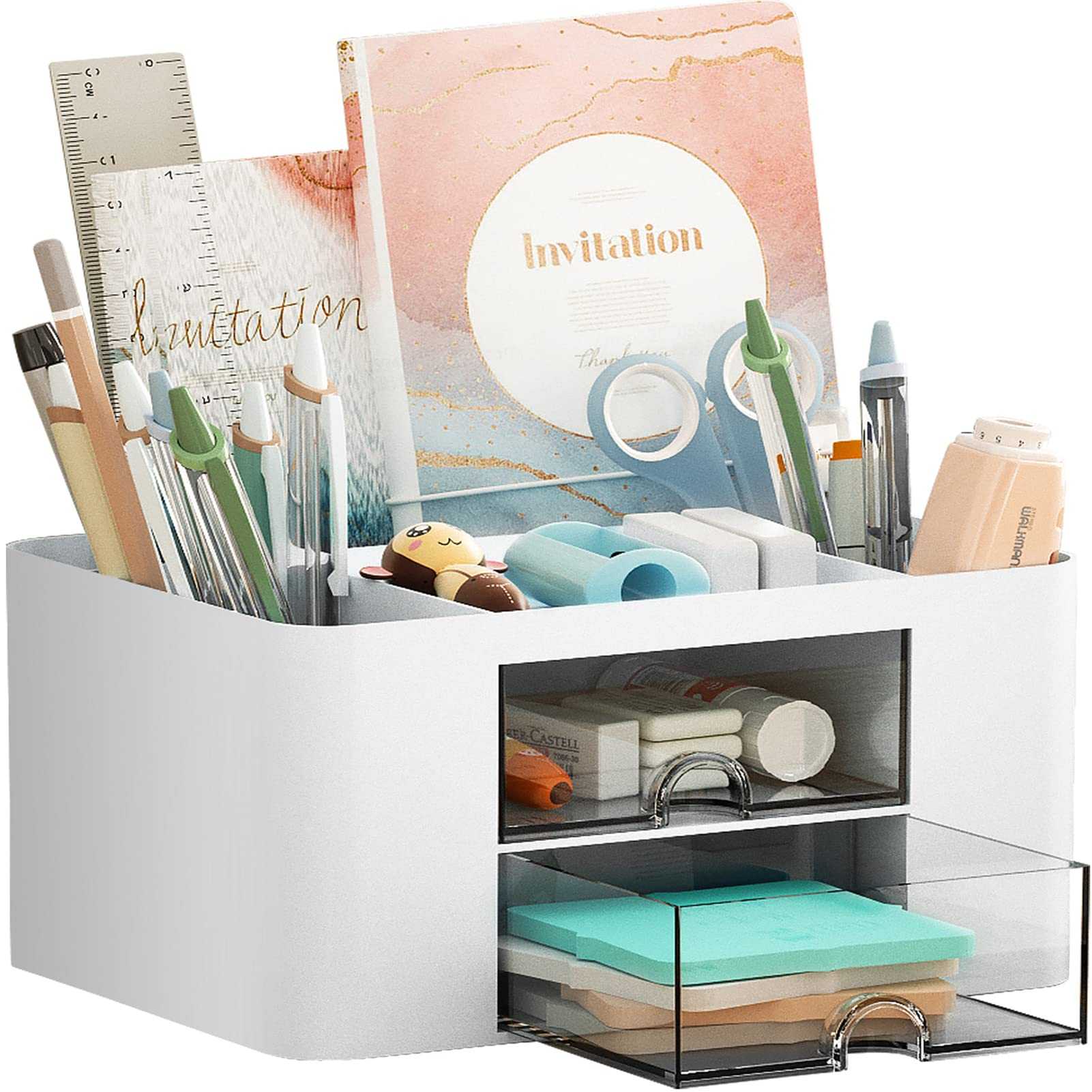 Marbrasse Desk Organizer