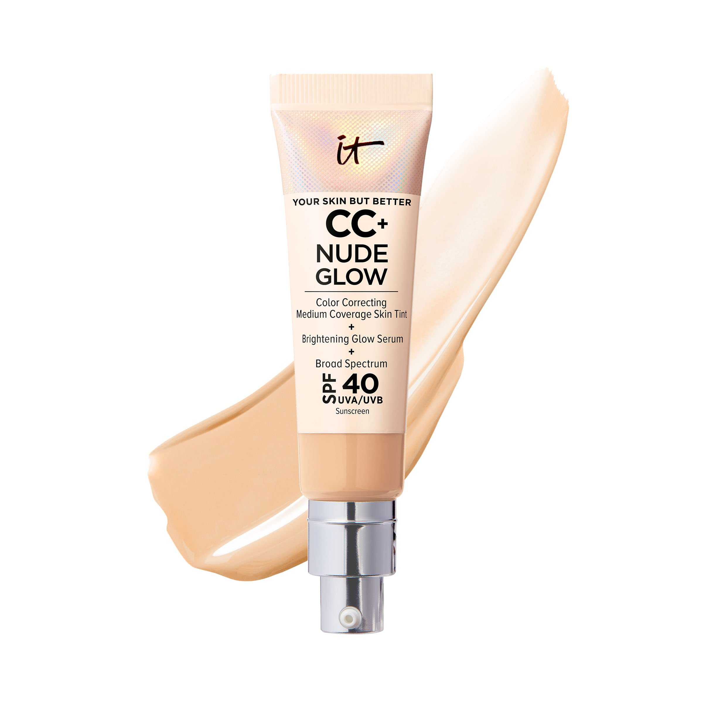 CC+ Nude Glow Lightweight Foundation + Glow Serum