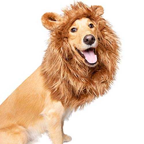 Pet Krewe Dog Lion Mane Halloween Costume