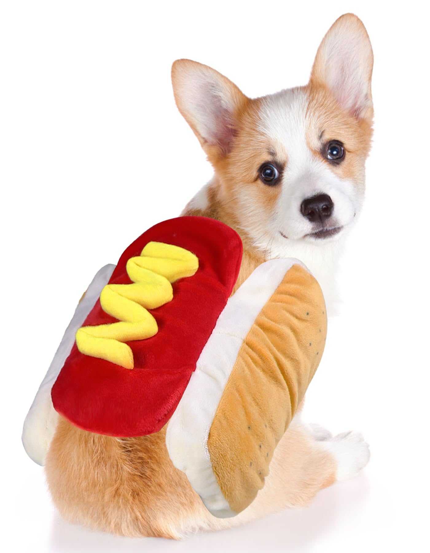 GOYOSWA Dog Hot Dog Costume