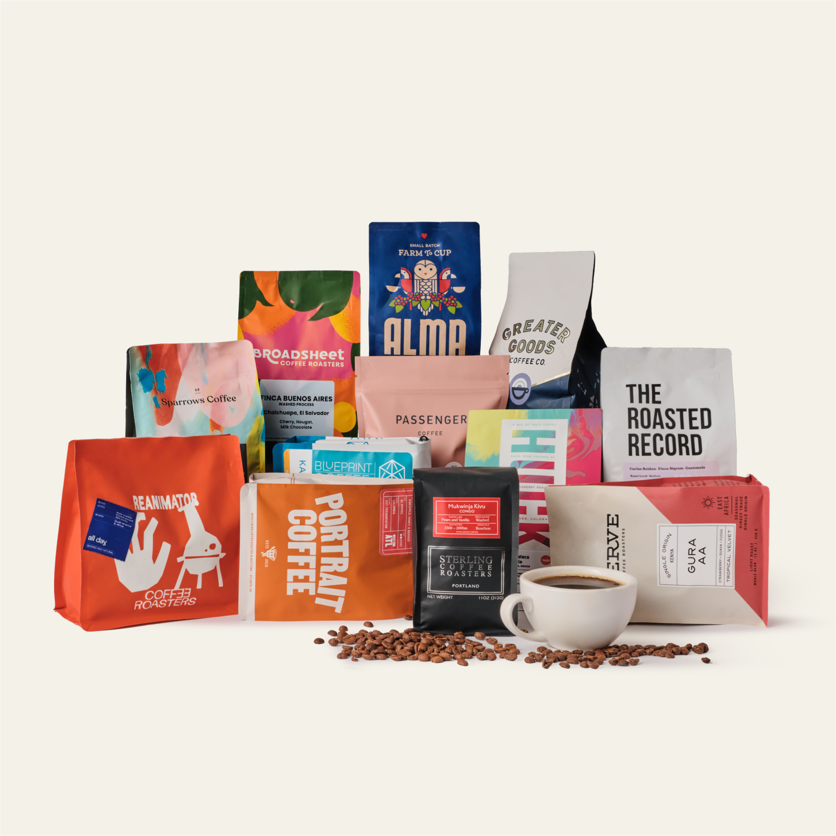 3-month coffee subscription
