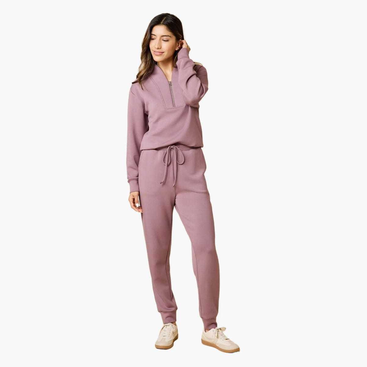 DreamTech 1/4 Zip Jogger Set