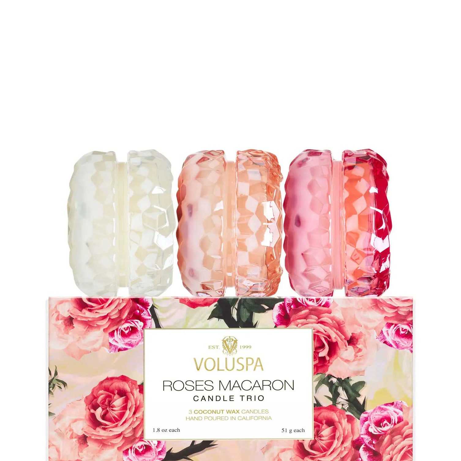 Macaron Candle Trio