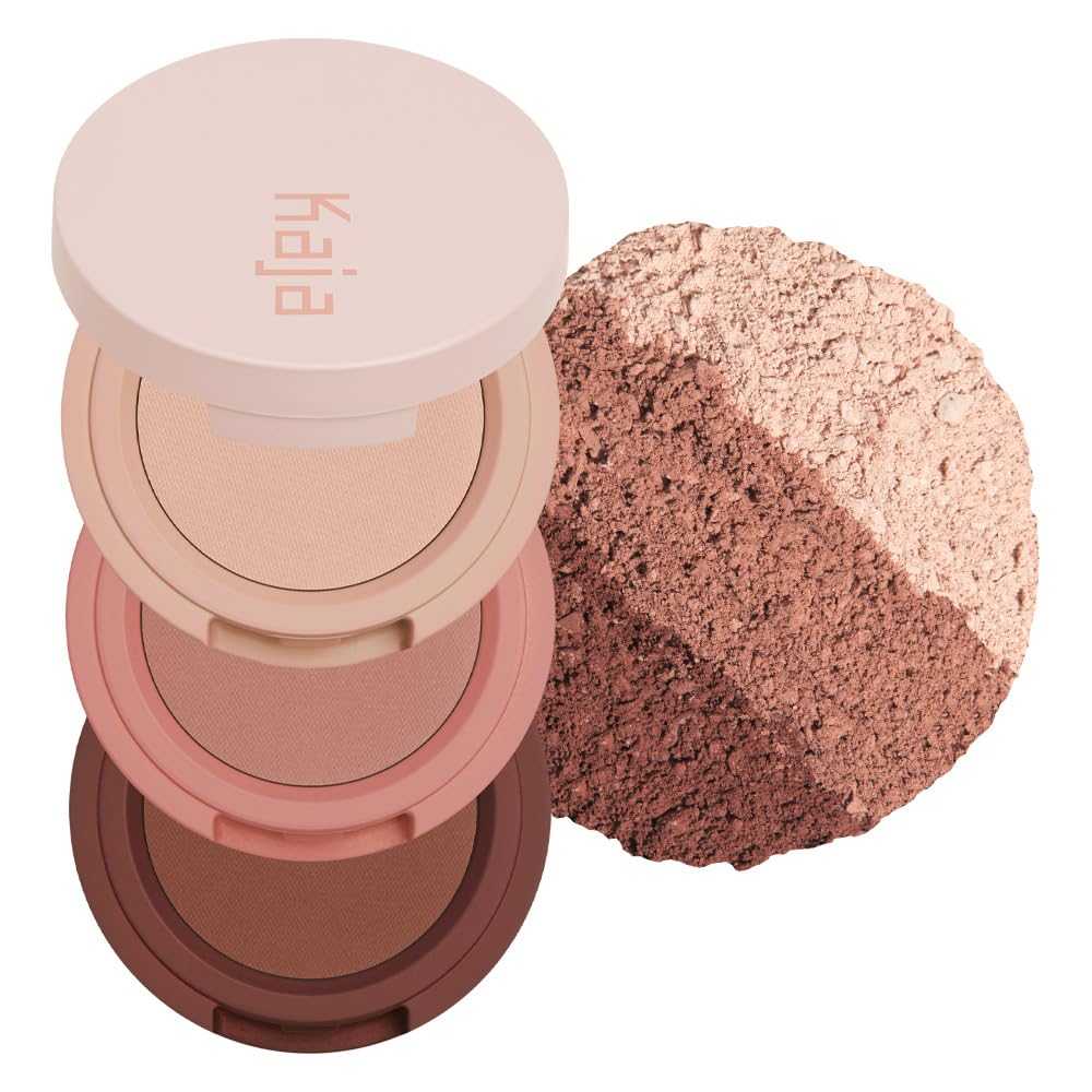 Kaja Beauty Bouncy Eyeshadow Trio