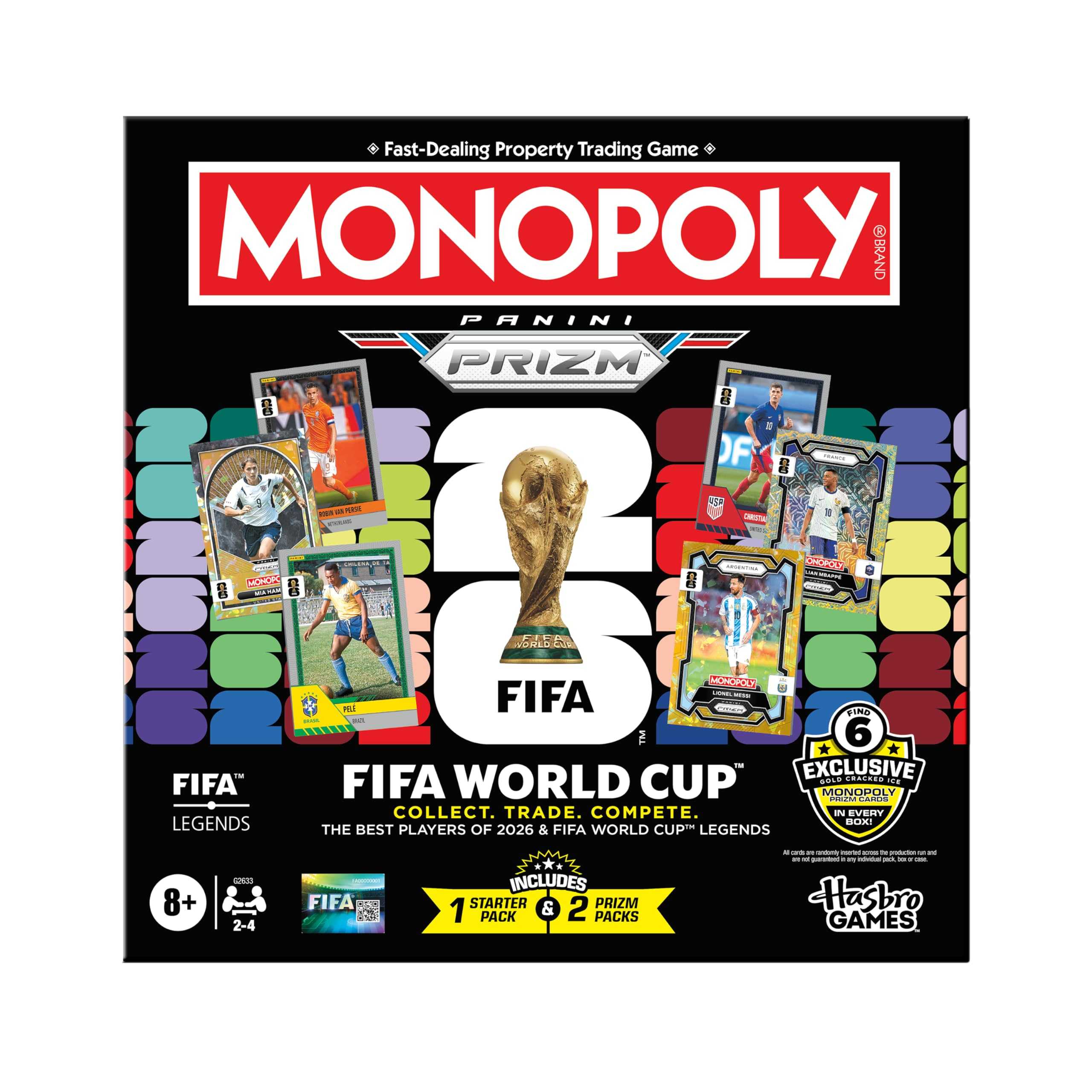 Monopoly Panini Prizm: FIFA World Cup Game