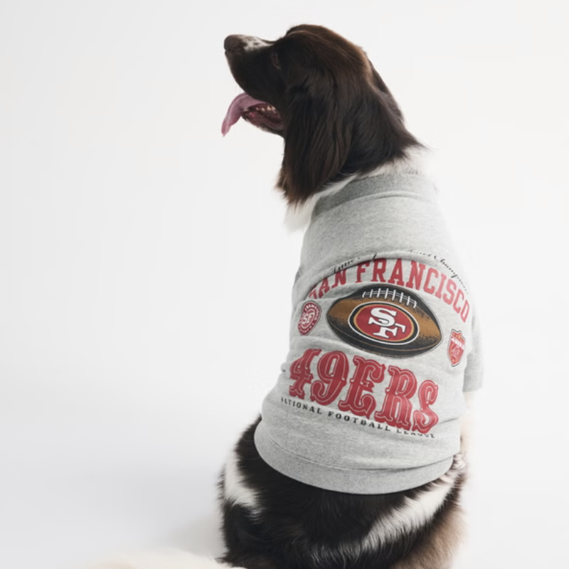 San Francisco 49ers Pet Sweatshirt
