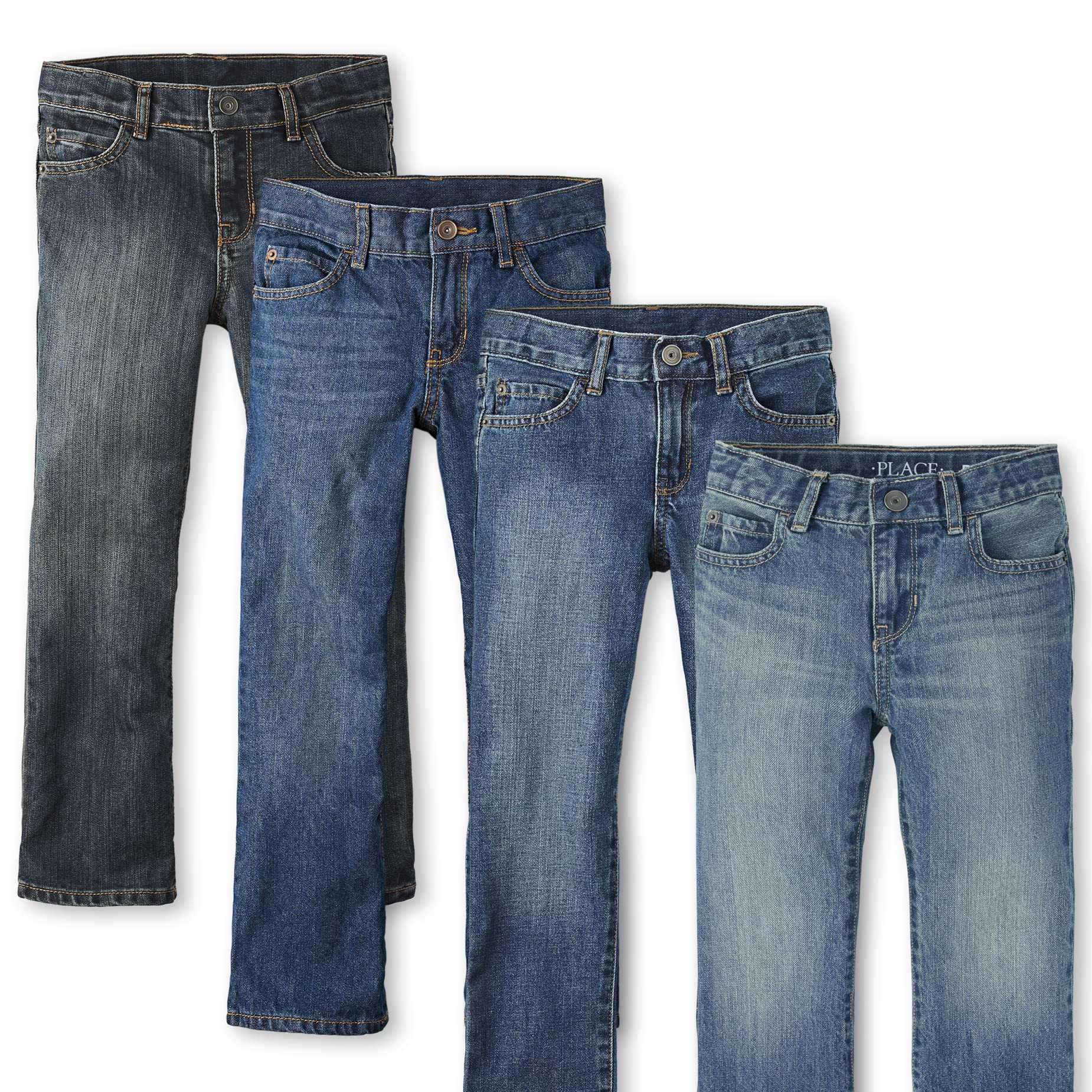 Basic Bootcut Jeans