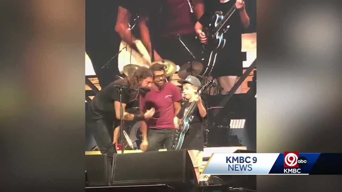 Shawnee teen releases song 5 years after performing with 'Foo Fighters'
