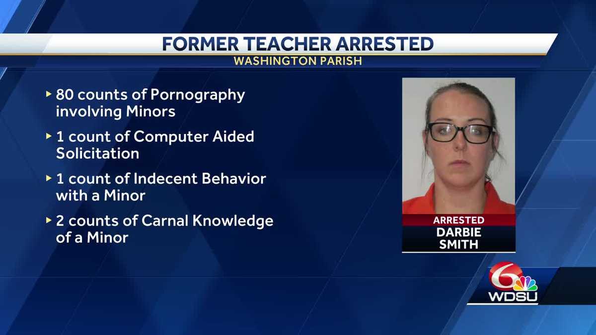 Former Washington Parish teacher arrested on sexual abuse charges