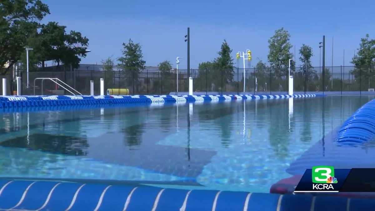 New Elk Grove aquatic center features pools, slides and lazy river