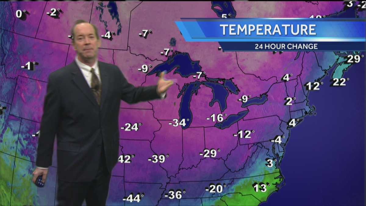 Roger’s Monday evening forecast.