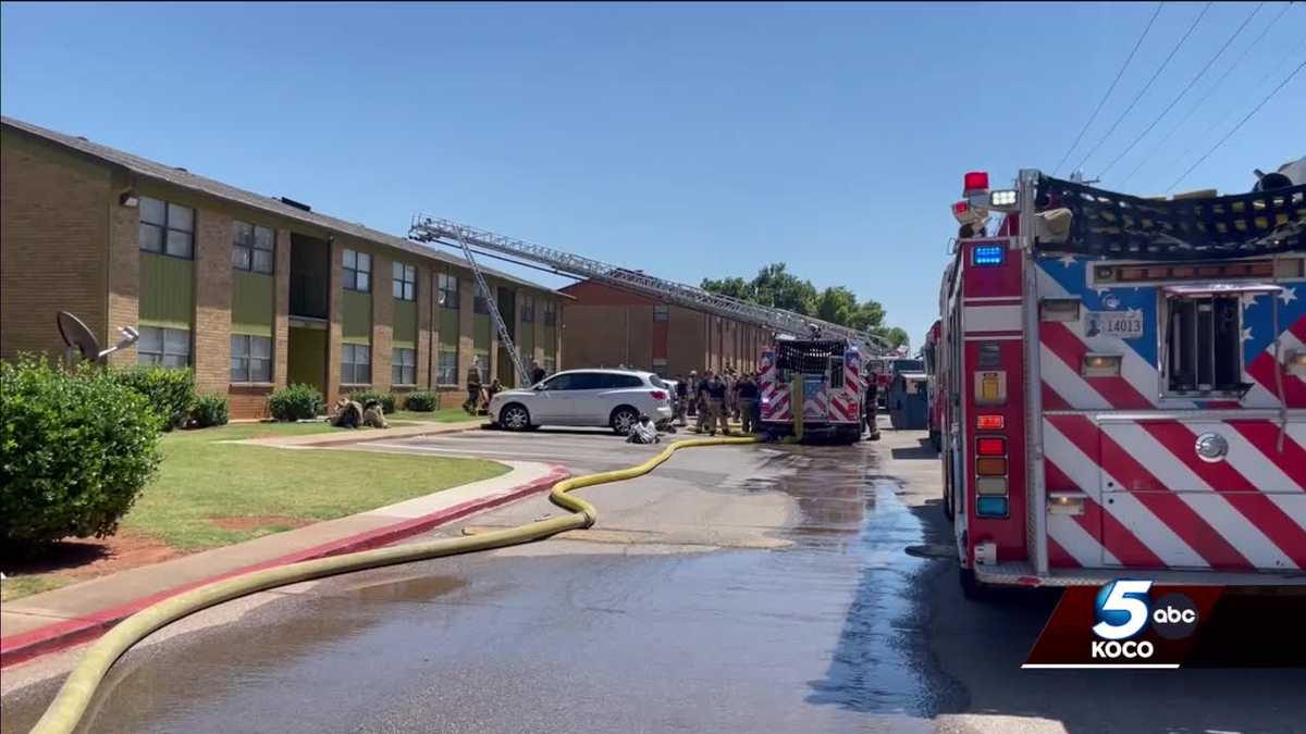 Fire prompts evacuations at OKC apartment complex - KOCO